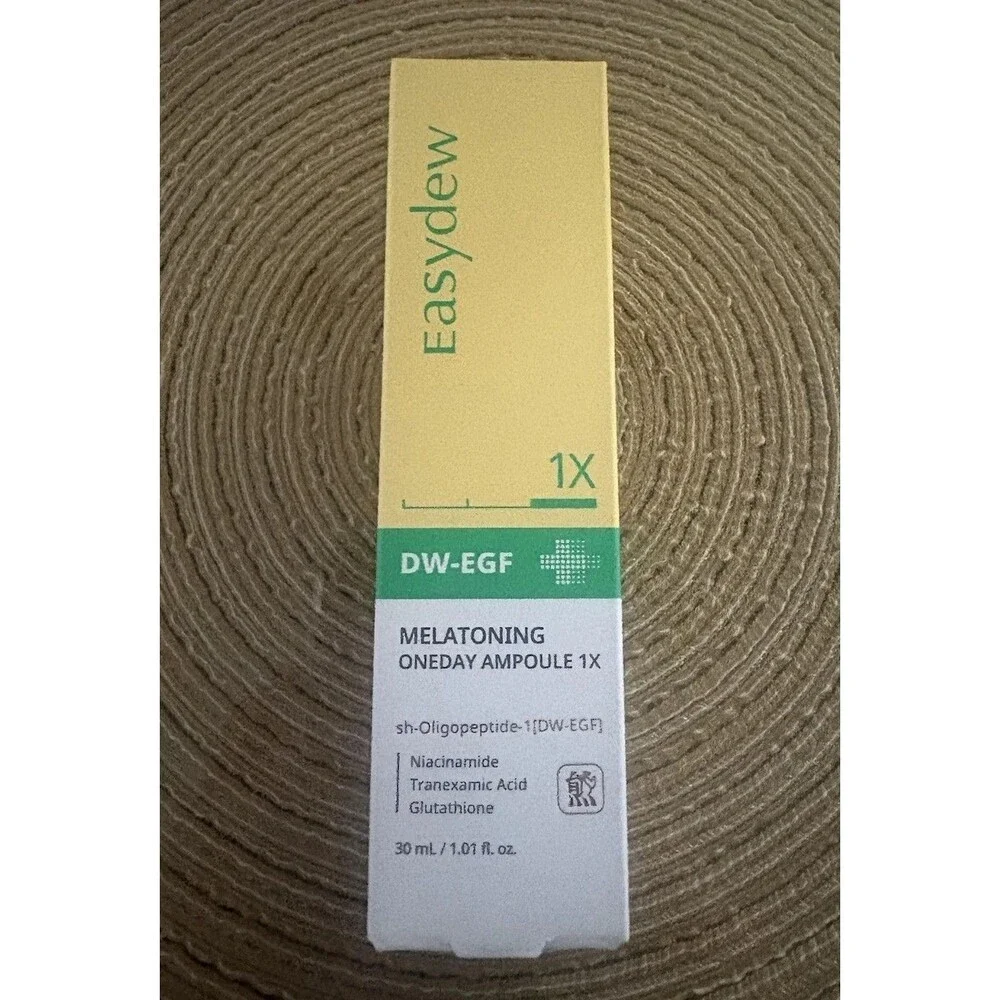 Easydew DW-EGF Melatoning Ampoule 1X 30mL / 1.01 fl oz Hydrating Dark Spot Serum